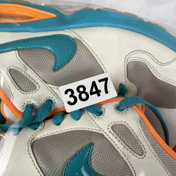 Nike Air Max Coliseum Racer Shoes Women’s Size 7 Teal White Orange 553441-036 - Picture 11 of 11